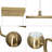 Bhagwan 4-Light Kitchen Island Linear LED Pendant