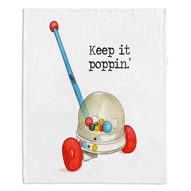  Couverture Jouets Keep It Popping, 68 po x 80 po