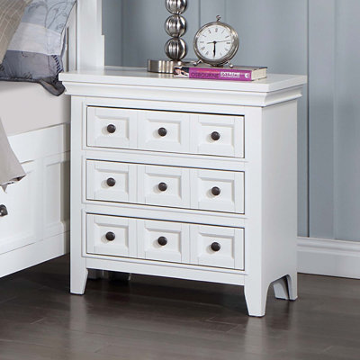 Table de chevet 1 pièce de style transitionnel seulement
