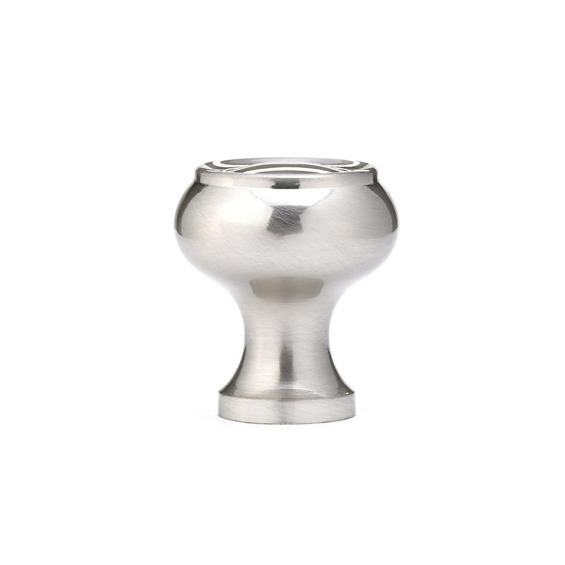 Poignée ronde 1 3/16" de diamètre Expression, Nickel brossé