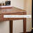 Simple Black Walnut Solid Wood Rectangular Desk