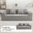 Boneless Brinae Upholstered Boneless Sofa Loveseat with 2 Cup Holders-440767387
