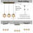 Glass Chandelier Warm Light-1919567280