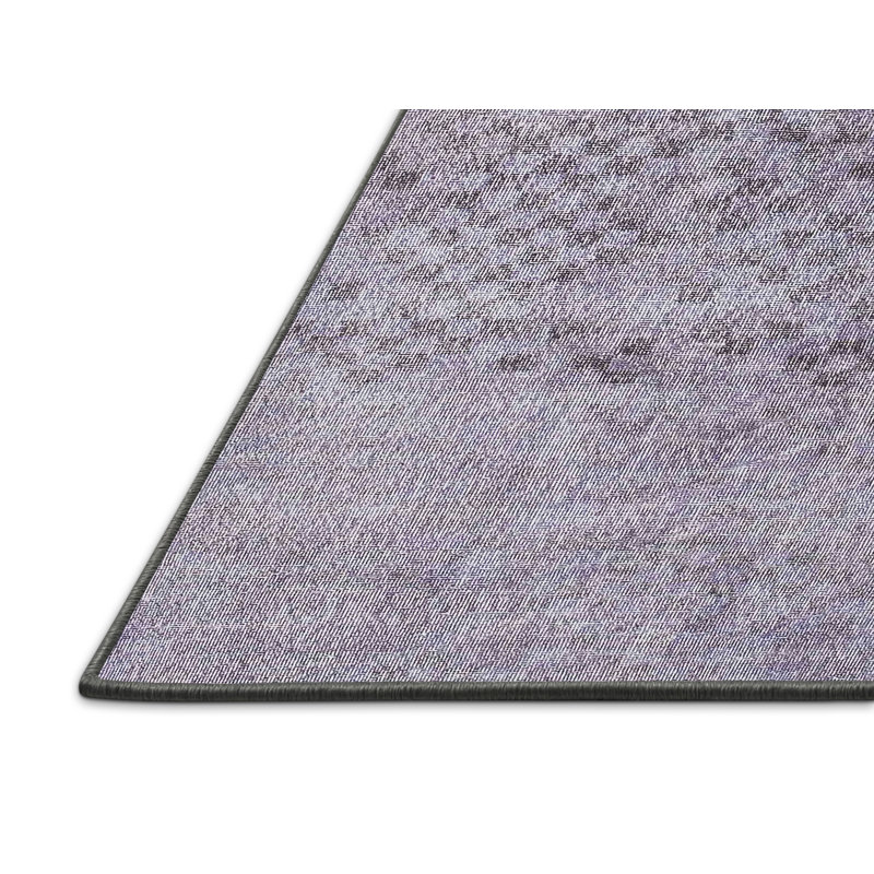 Tapis en violet/gris contemporain, Rectangle 2 pi x 3 pi
