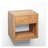 Hugo - Solid Oak Wood Floating Nightstand / Bedside Table With 1 Drawer