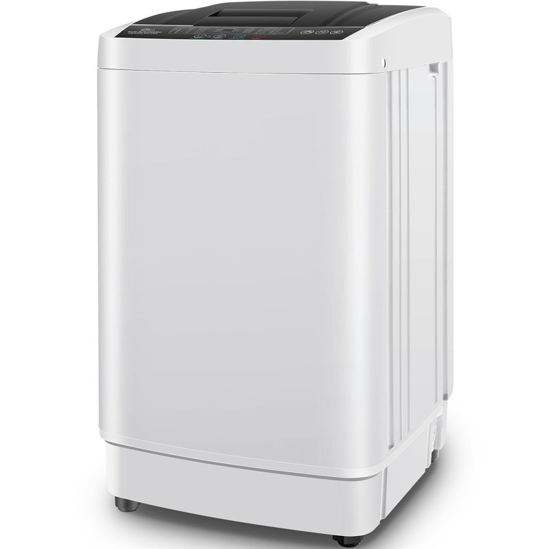Nina 2.8 Cu. Ft. Portable Top-Load Washer & Spin-Dry Combo, 20 Lb Capacity, 10 Programs, Drain Pump For Apartment/Home/RV
