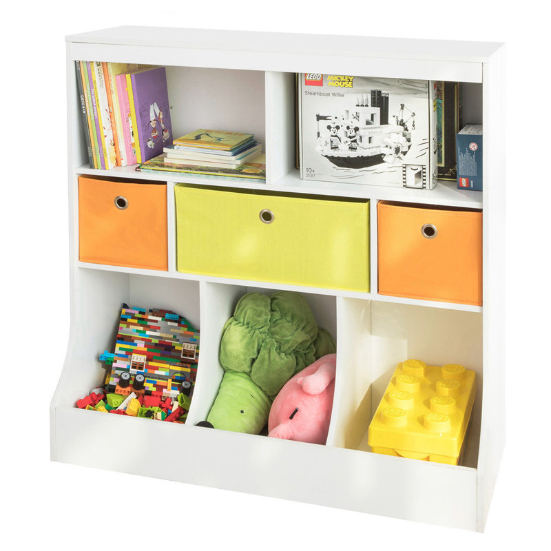 Yvette 93cm H X 92cm W Kids Bookcase