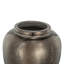 Vase rond en céramique brun Sienna-1846863943