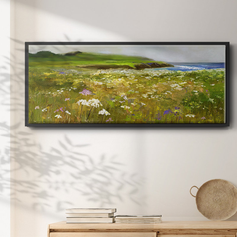 Toile encadrée de qualité supérieure Montara Bluff - prête à être accrochée, 20" H x 50" W x 1.5" D