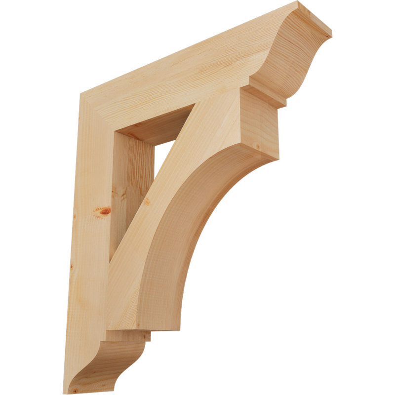 Support traditionnel Westlake, Lisse, H 32 po x l 5,5 po x P 28 po, Douglas