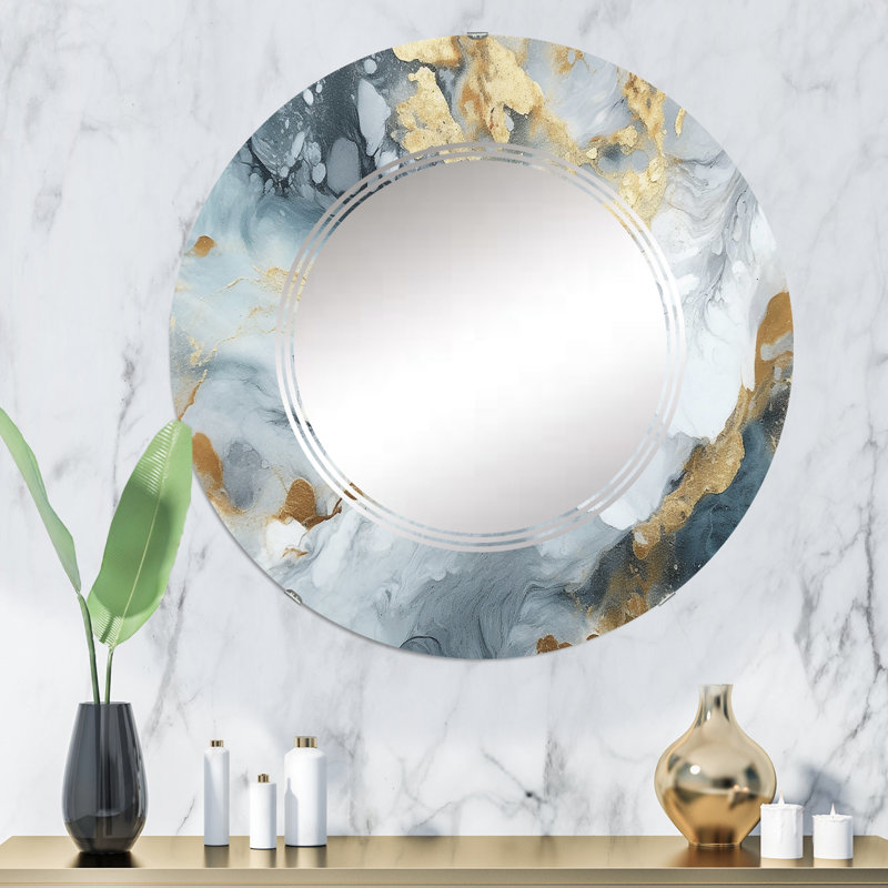 Miroir mural Bahraoui, 32 po x 32 po