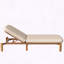 Chaise longue en bois d'acacia avec dossier réglable à 3 positions-2137036040