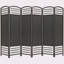 Cloison 6 panneaux HOMcom, écran d'intimité pliable, cloison de séparation de 5,6 pi-111901513