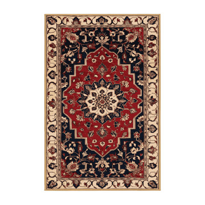 Machine Washable Persian Brown Area Rug