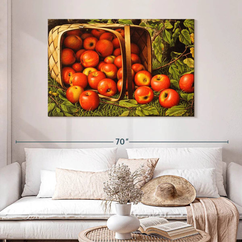 Panier de pommes Yarlin, H 32 po x l 48 po