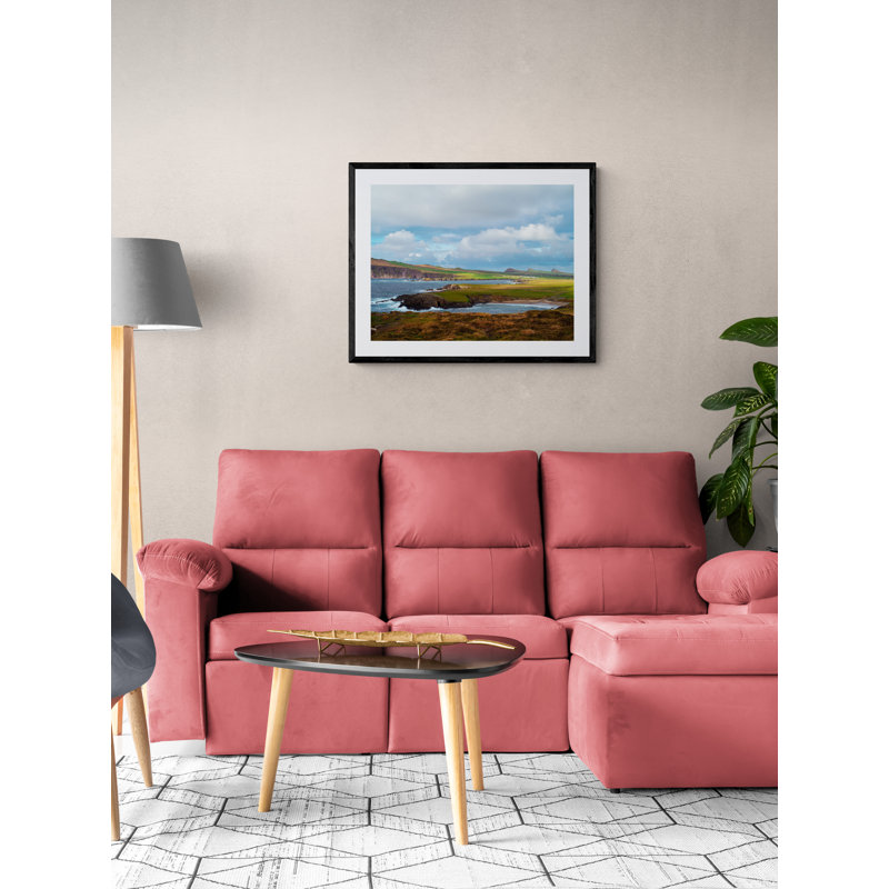The Three Sisters County Kerry Print by Scott Wurzel, Black Framed Paper, 24" H x 30" W