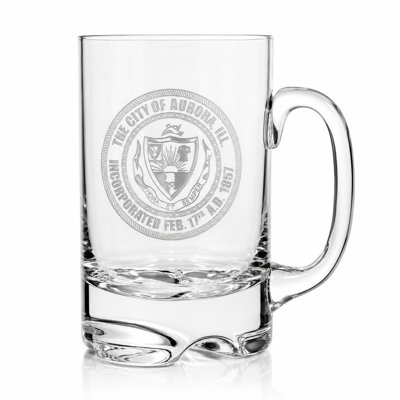 Chope à bière gravée Old Fashioned, cadeau haut de gamme