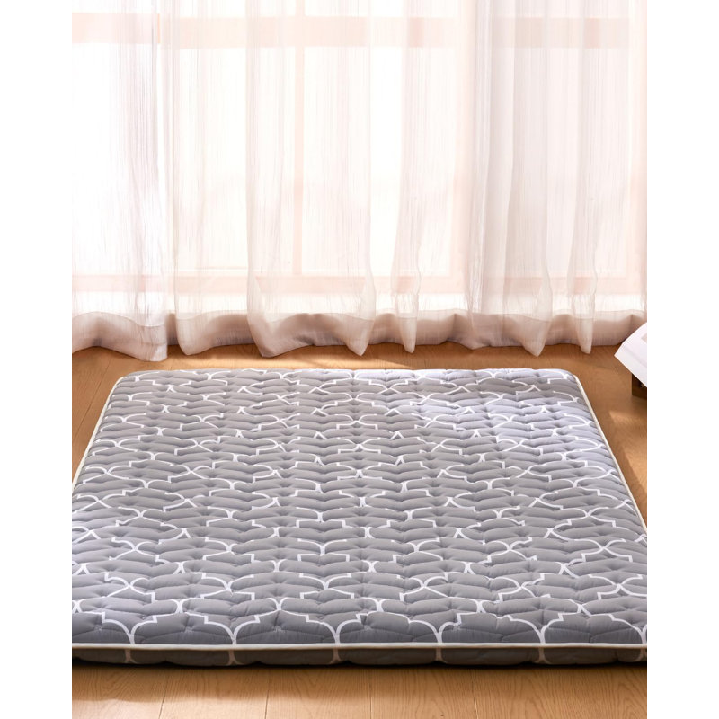 6th Generation Japanese Floor Futon Mattress - Extra-Thick 9-Layer Modern Futon with 100% High-Density Foam