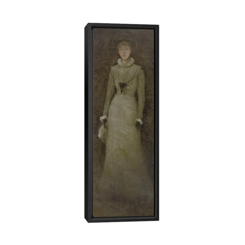 Print, 182.88 cm H x 60.96 cm W x 4.445 cm D, Black