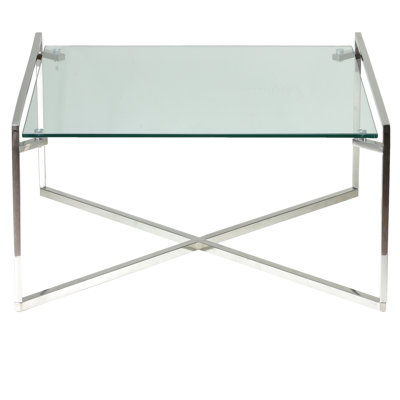 Lonaker Glass Top Coffee Table
