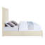 Lit capitonné beige Sahera-86796628