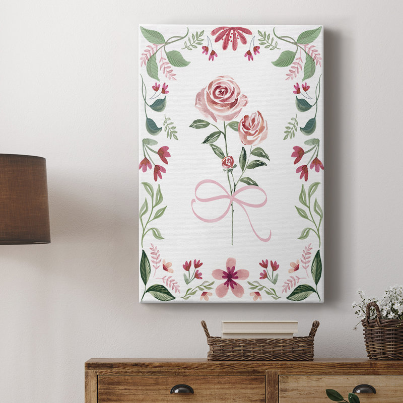 Pretty in Pink -Custom Wrapped Gallery Cavas