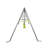 Interesting Swingset With  Plastic Safe Swing Set 440Lbs For Outdoor Playground With Face To Face Without Tee