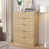 Oak/White Marble