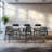 22.24" W Stackable Leather Seat Conference Waiting Room Chair