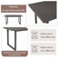 Ensemble de salle à manger en bois massif 6 pièces Family Furniture