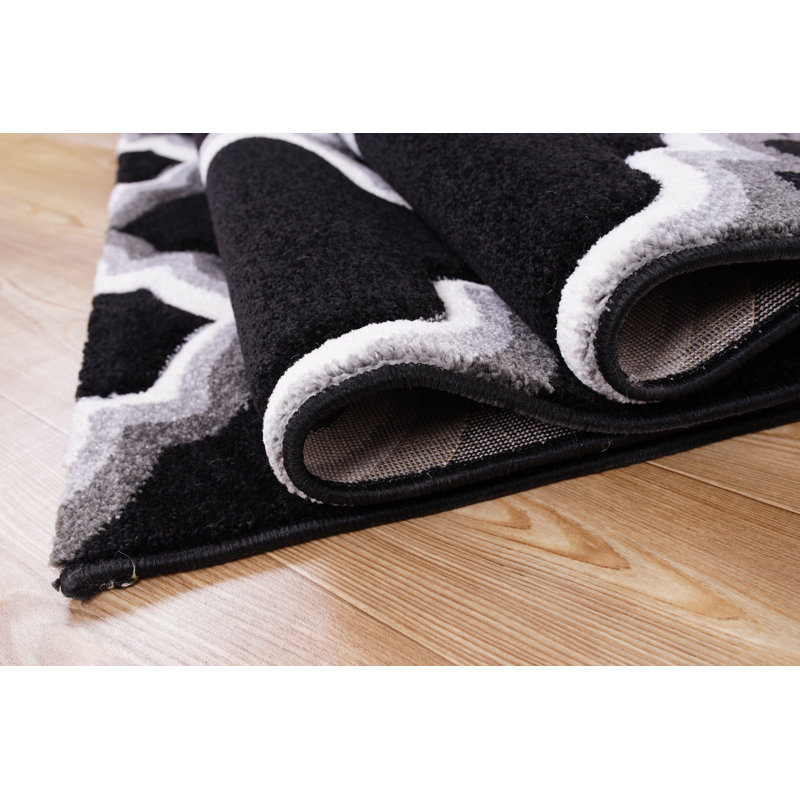 Bywell Geometric Area Rug, Runner 80cm x 300cm