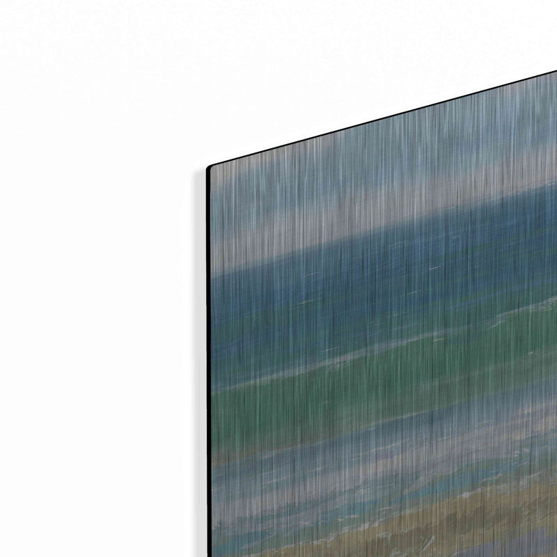 «Shoreline» par James Wiens, art mural en métal, H 16 po x l 24 po