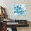 Art mural en verre acrylique "Exuant Summer Blue" par Danhui Nai-34134739