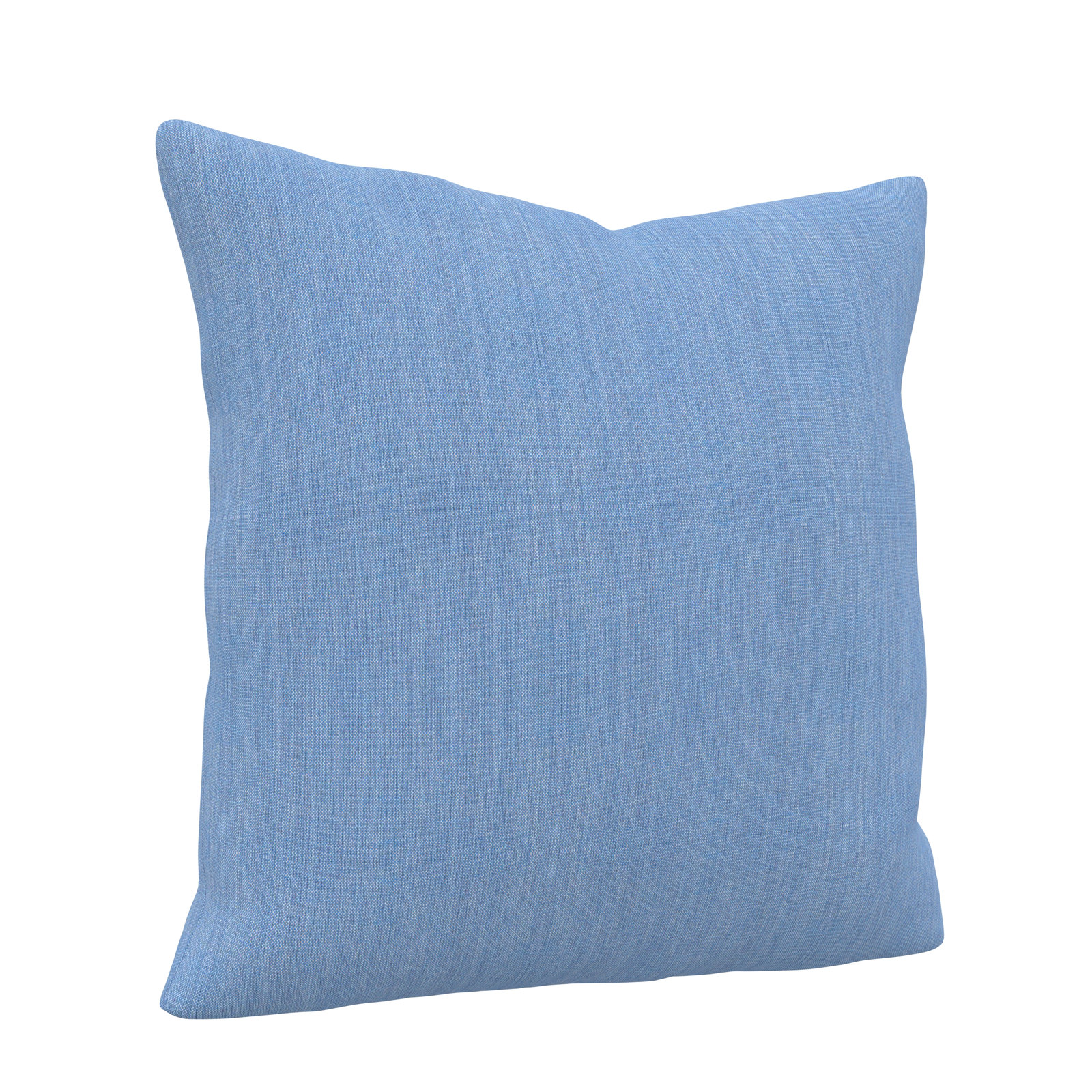 Indoor/Outdoor Throw Pillow, Square 24", Cast Ocean Sunbrella® Plainweave