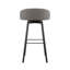 Tabouret de bar et de comptoir pivotant Bethanee-87484362-87484359-87484357