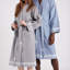 Woodcrest Mid-Calf Bathrobe with Pockets-18558303