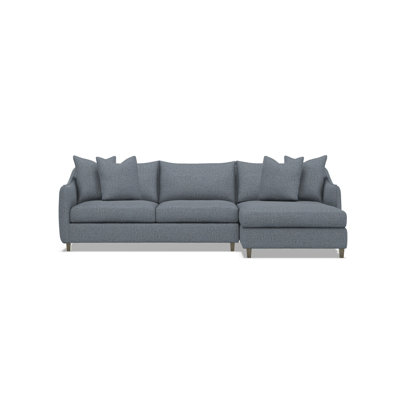 Joli 2 Pc Fabric Sectional