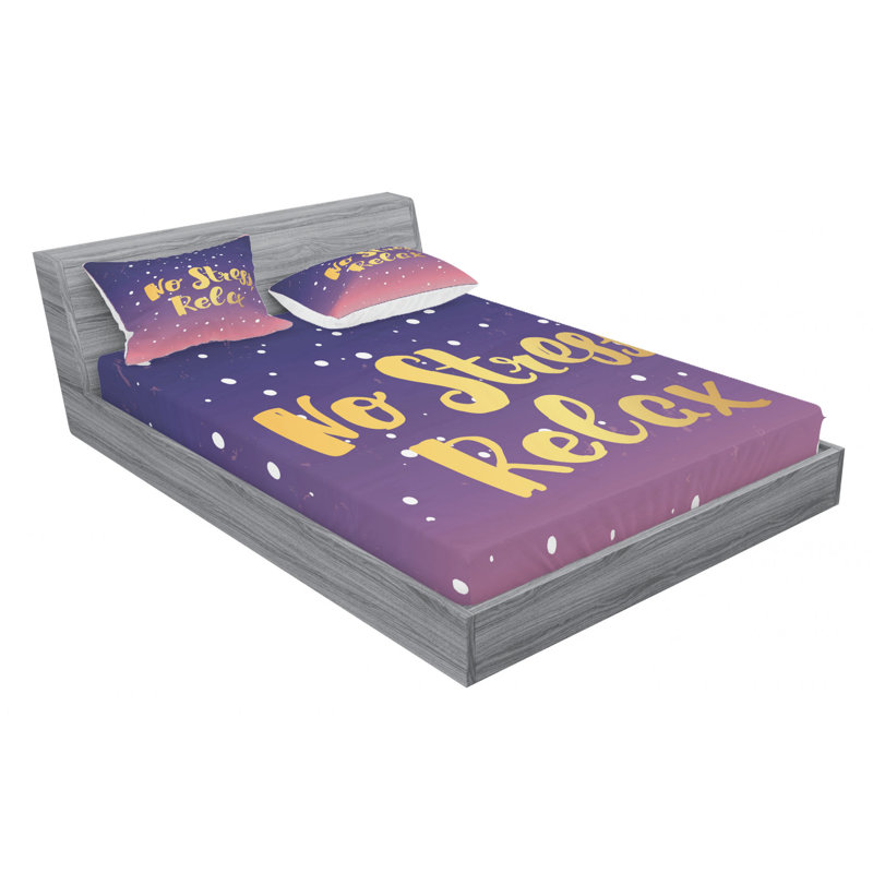 Microfiber Sheet Set, Full Sheet Set with Fitted Sheet