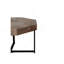 Table basse octogonale en bois avec patchwork de style campagnard 30 pouces