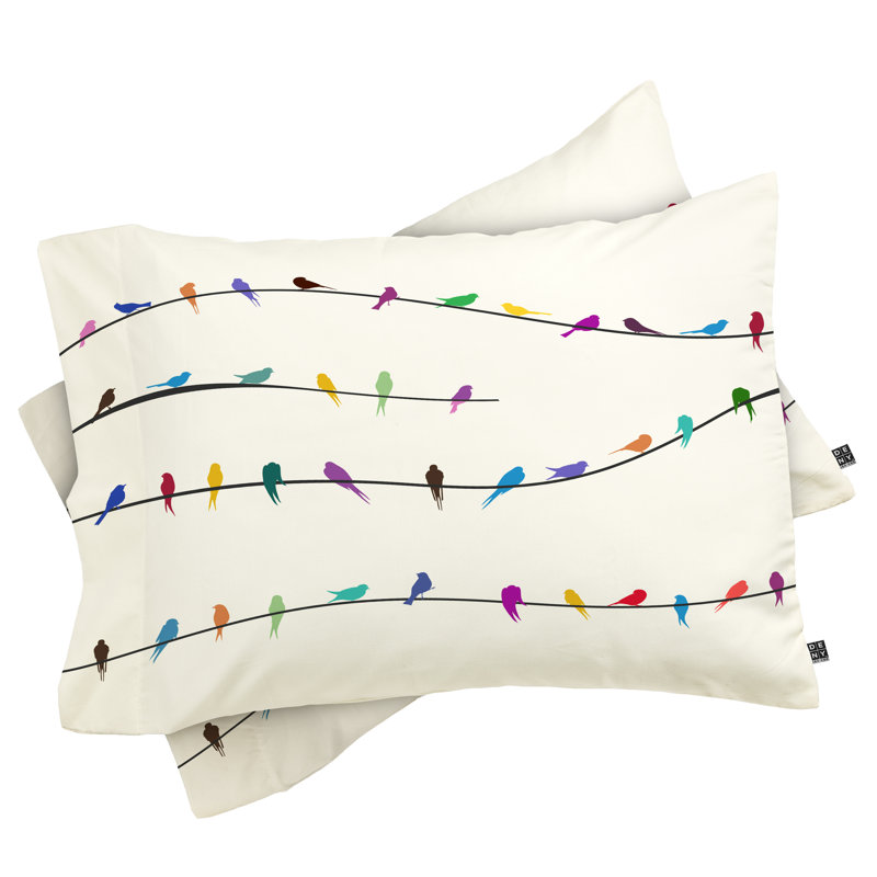 Happy Spring Pillowcase, Standard