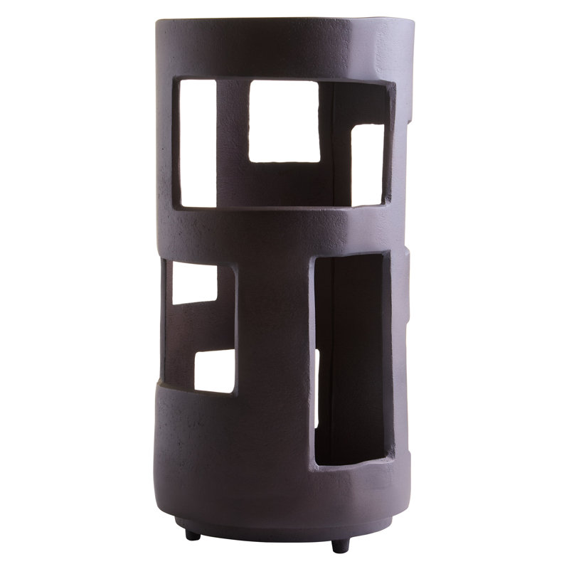 Aleicia Metal Candlestick, Brown
