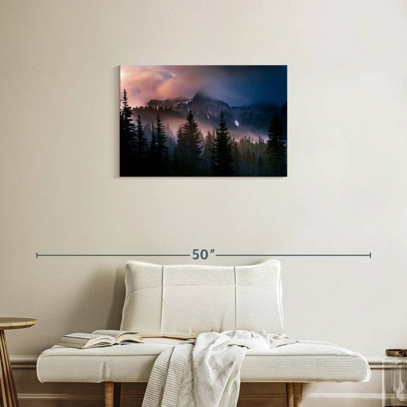 Alvord Mt. Rainier Storm Mist, H 20 po x l 30 po