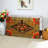 Large Retro Distressed Solid Wood Accent Trunk