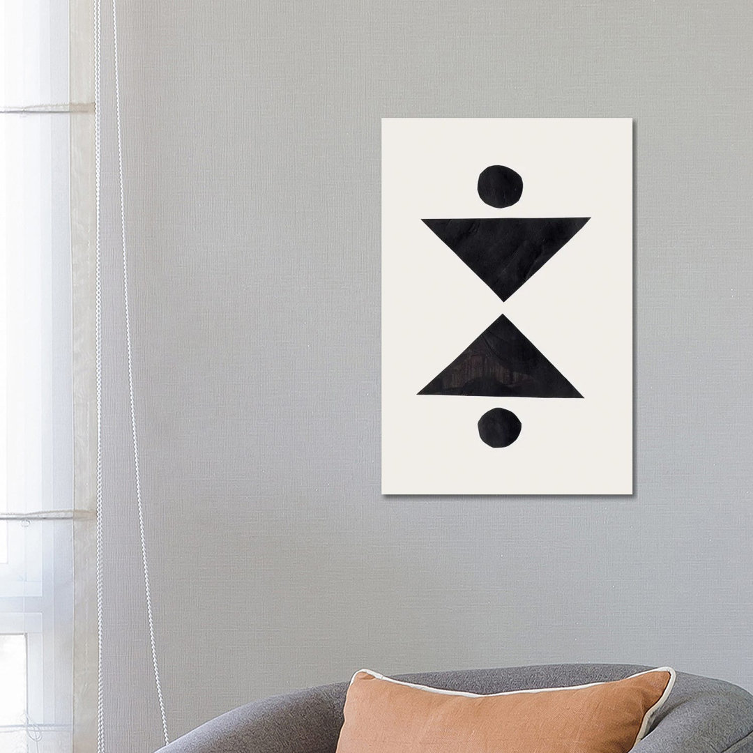 Triangle in the Mirror by EnShape - Wrapped Canvas Art Prints