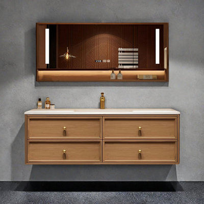 Middle ancient style rest room bathroom cabinet