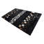 Tapis noir Isidore
