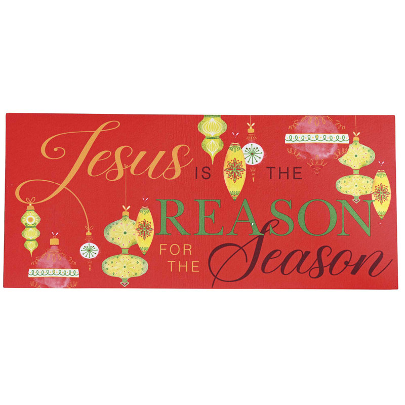 Paillasson Insert Jesus Is Raison