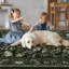 Tapis lavable antidérapant Farmhouse Floral