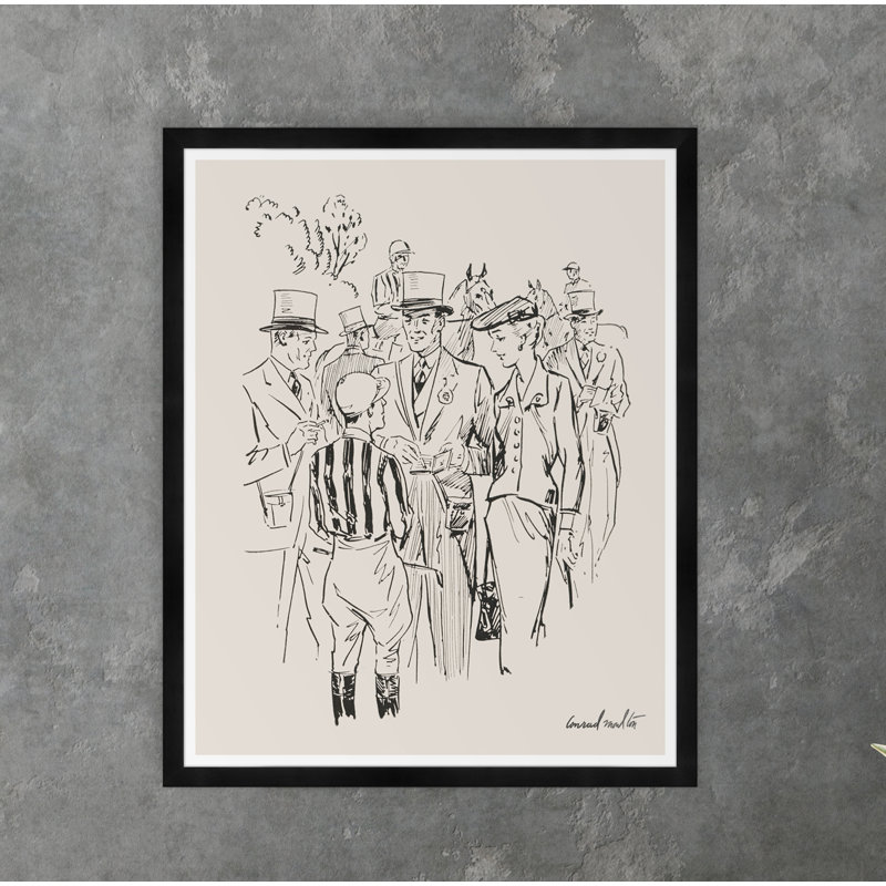 Horse Race Winner Print
