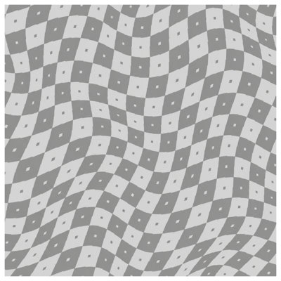 Wavy Checkered Pattern Blankets